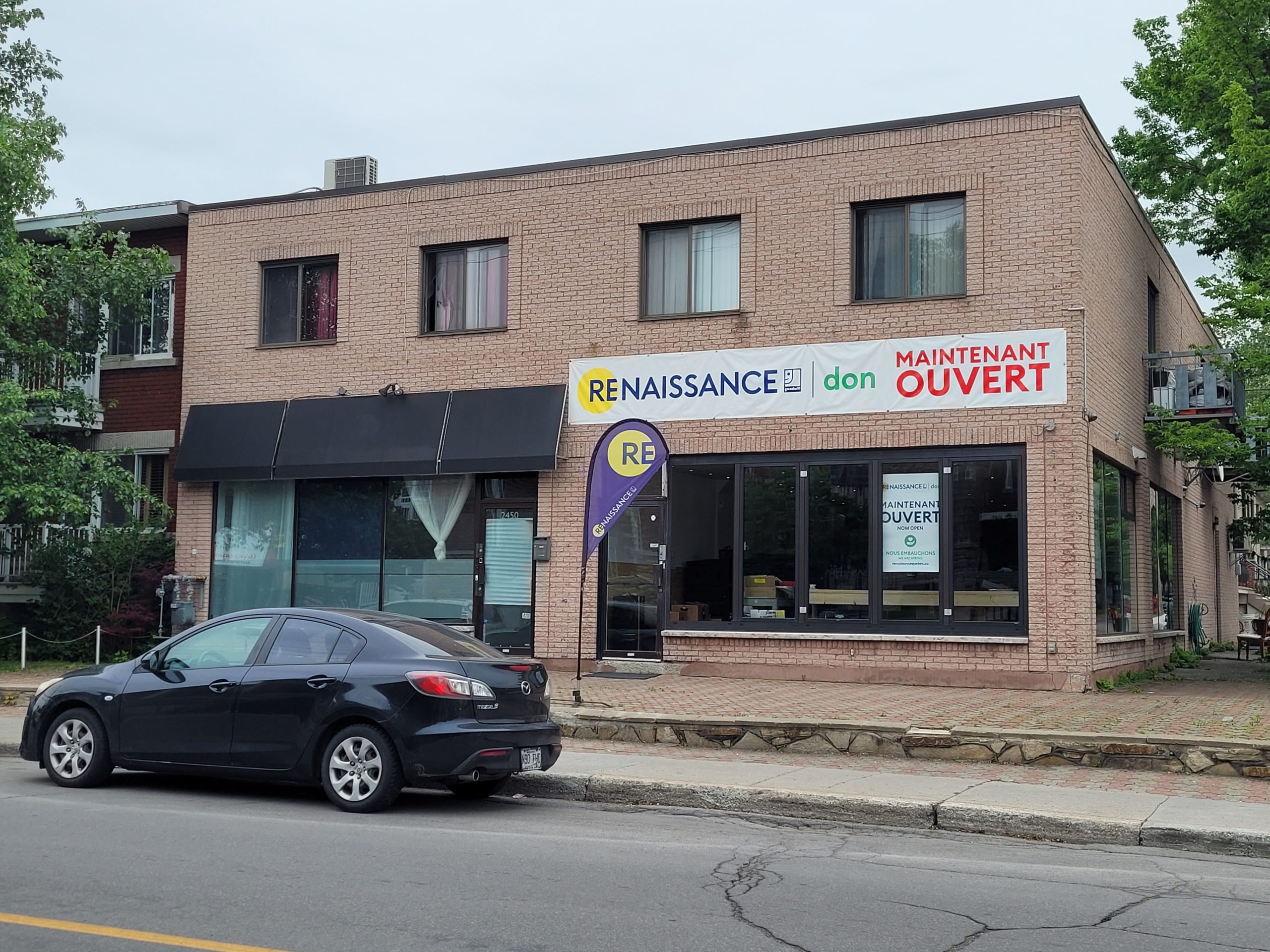 Nouveau centre de dons au 2440, rue Fleury-Est
